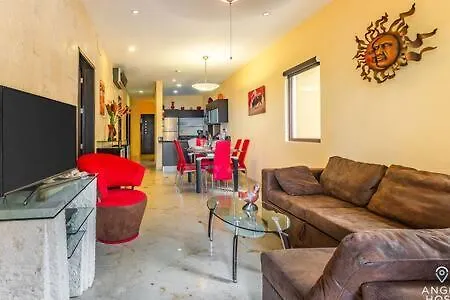 Vakantiehuis Oceanfront Condo A Block Off 5Th In Heart Of Playa Playa del Carmen Mexico
